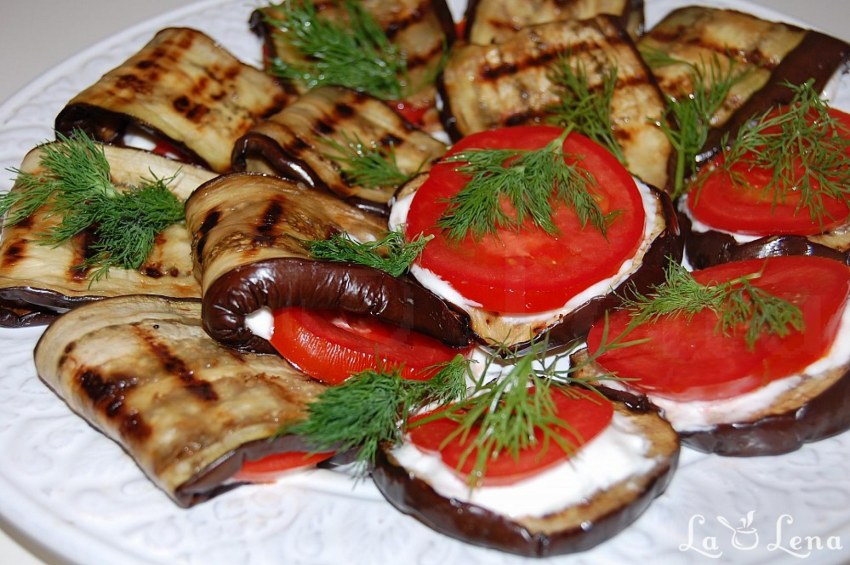 Баклажаны с болгарским перцем закуска
