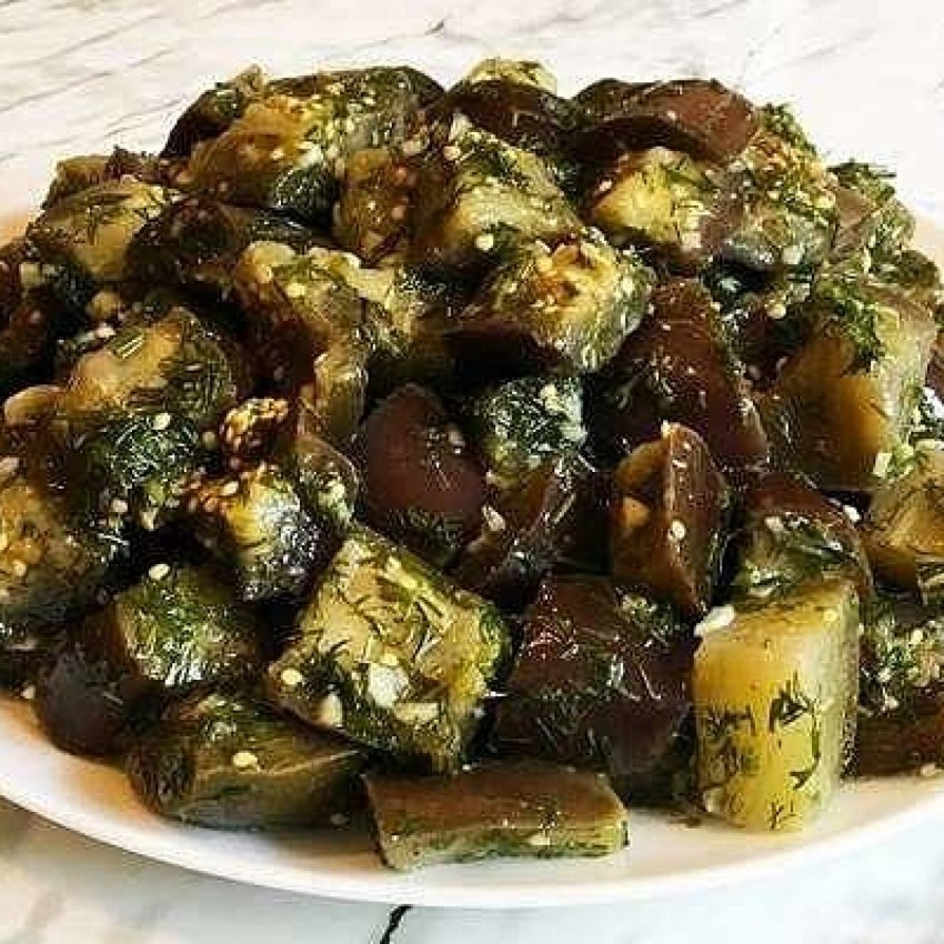 Маринованные баклажаны