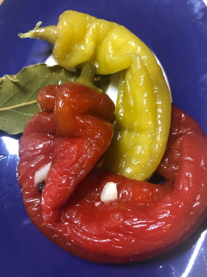 Маринование Горького перца огонек