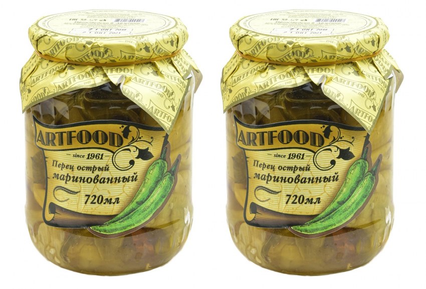 Перец острый маринованный Артфуд