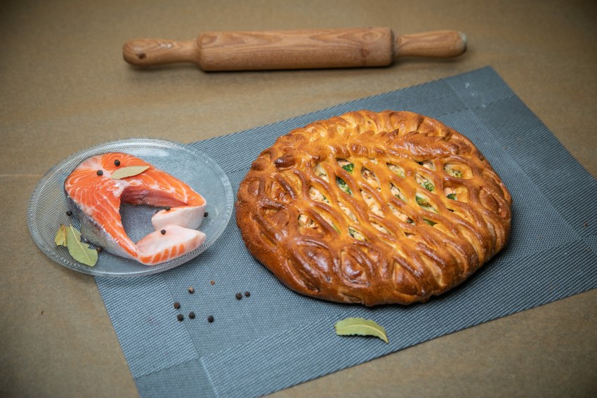 Пирог со свининой