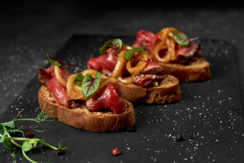 Bruschetta with Sun dried Tomatoes