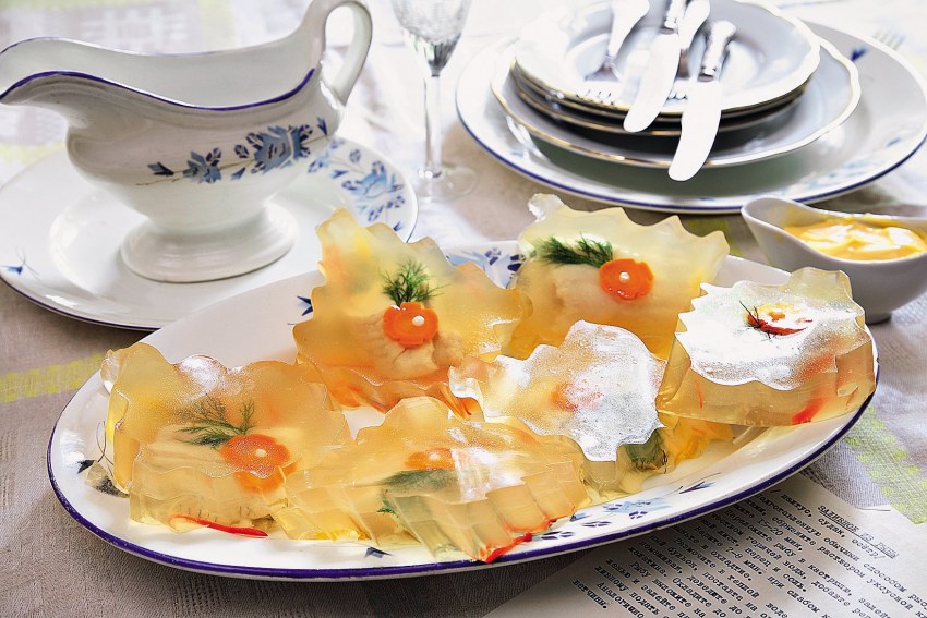 Мясное заливное