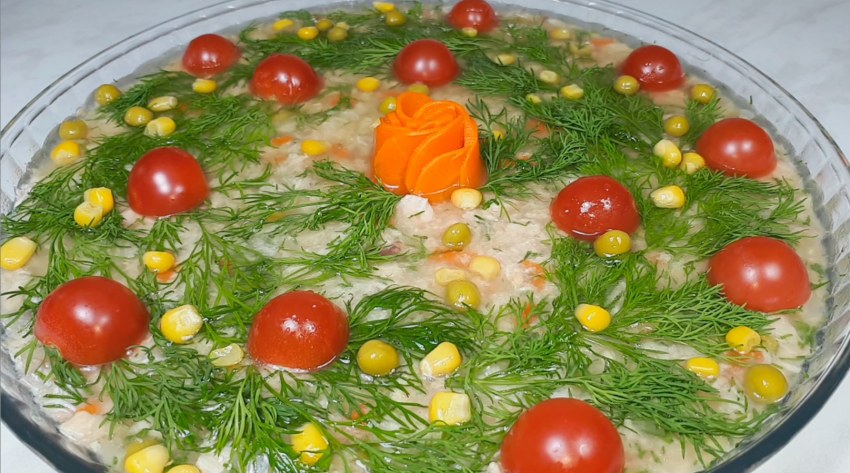 Холодец с морковкой