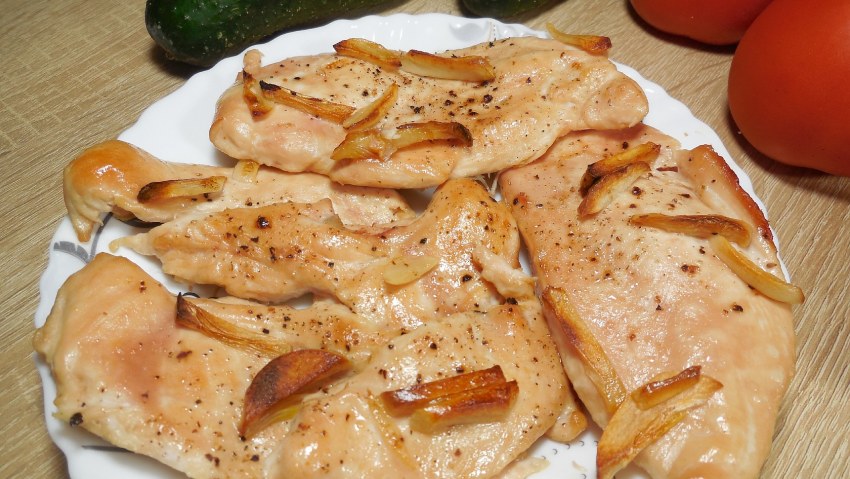Корж из куриной грудки