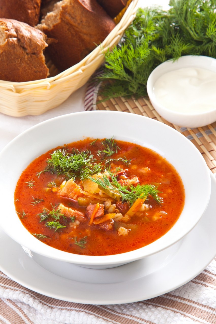 Суп бограч венгерская кухня