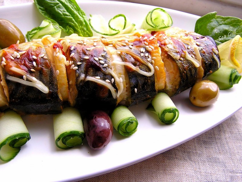 Андрей Бова запеченная скумбрия