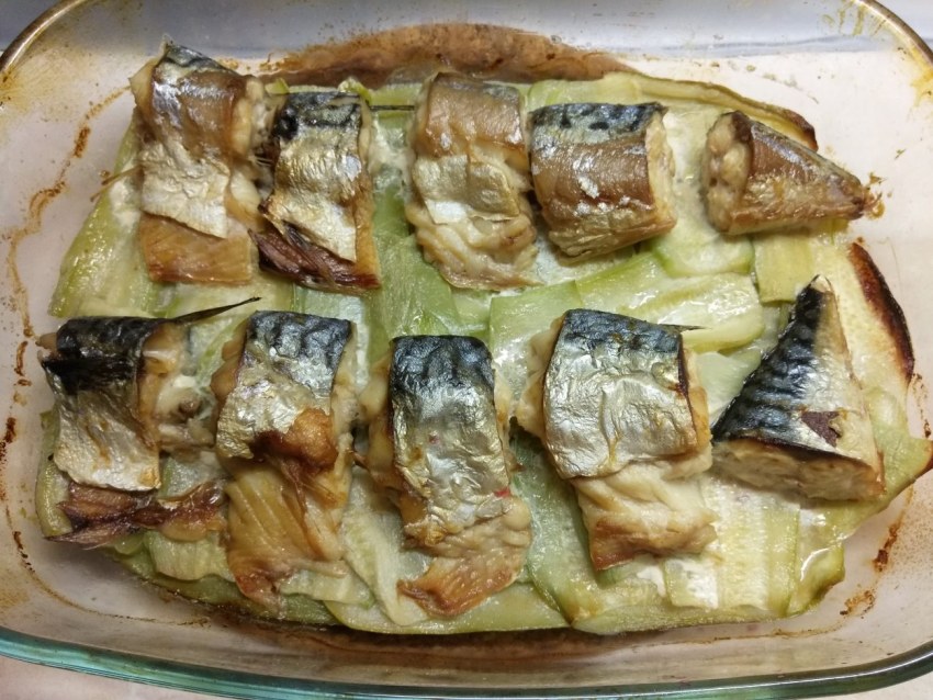 Рыба фаршированная скумбрия