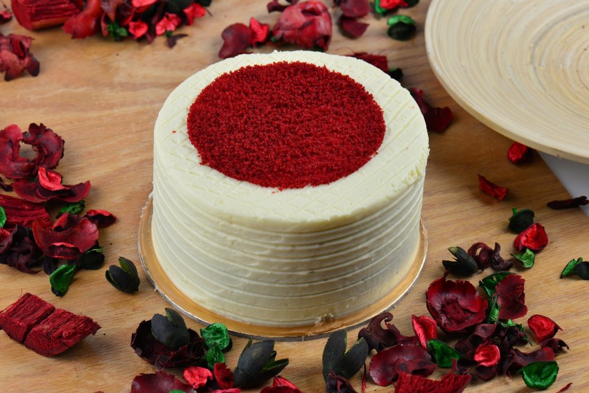 Торта "красный бархат" (Red Velvet).