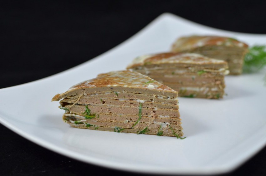 Паштет из куриной печени с черносливом