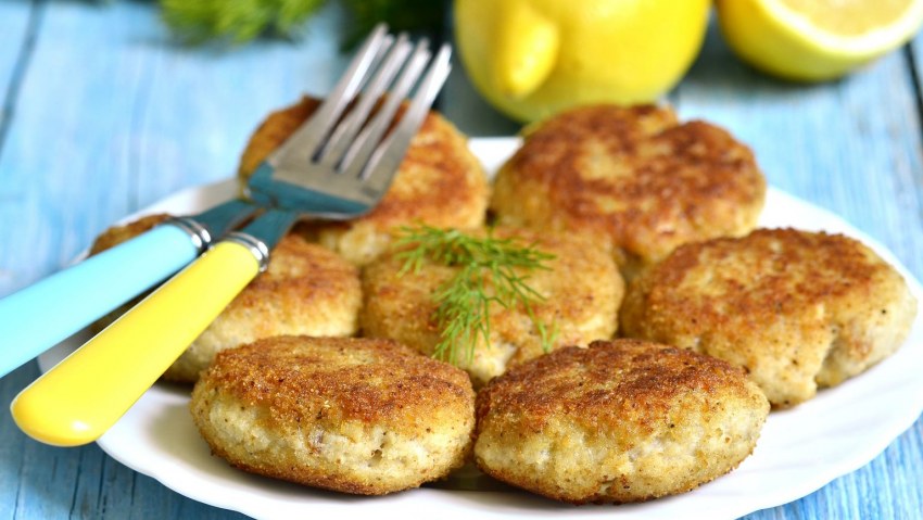 Блюда из рубленой рыбы