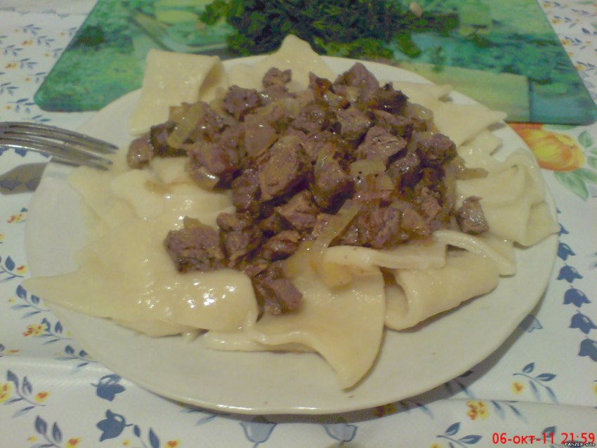 Лапша для бешбармака