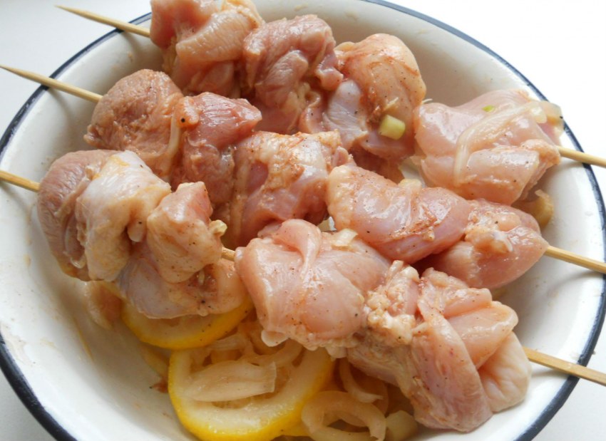 Мариновка куриного шашлыка