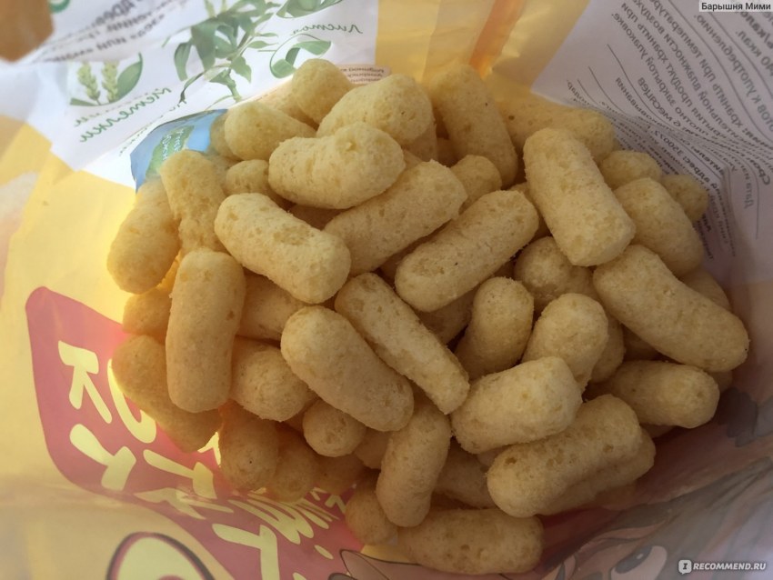 Кукурузные палочки Кузя Лакомка