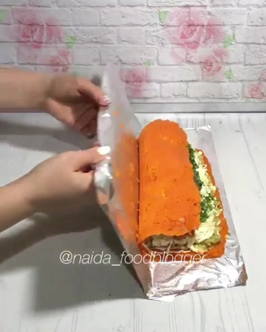 Маковый рулет Алекс и Милана
