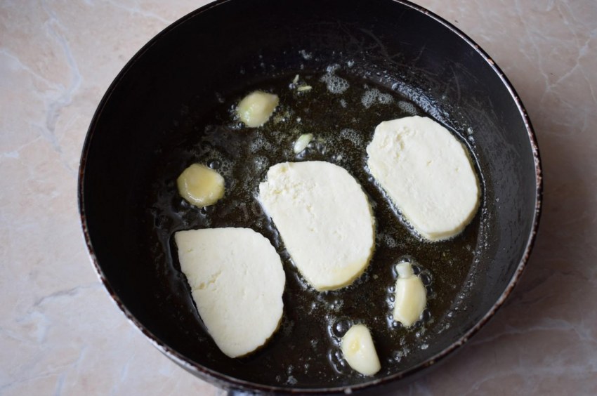 Салат с адыгейским сыром