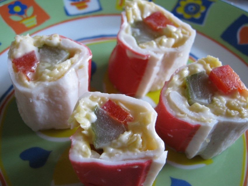 Калифорния с крабом сурими