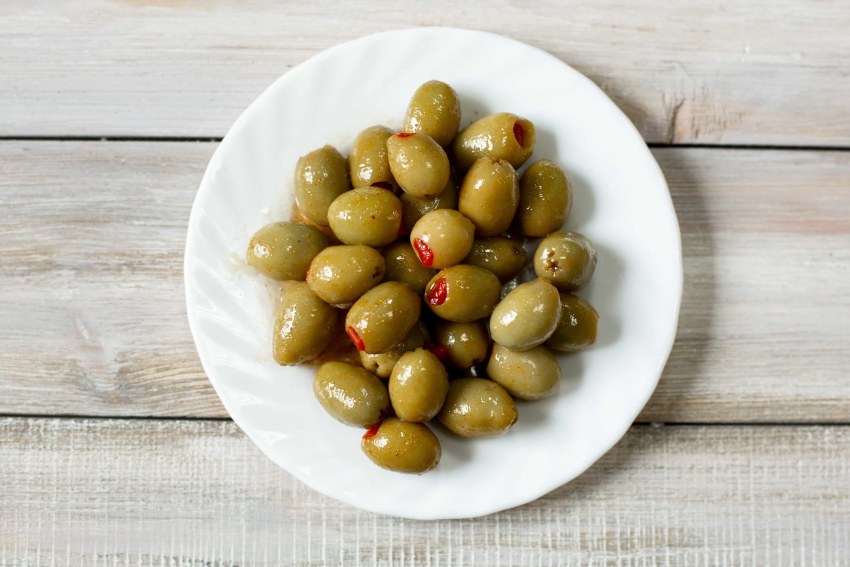 Оливки с сыром внутри