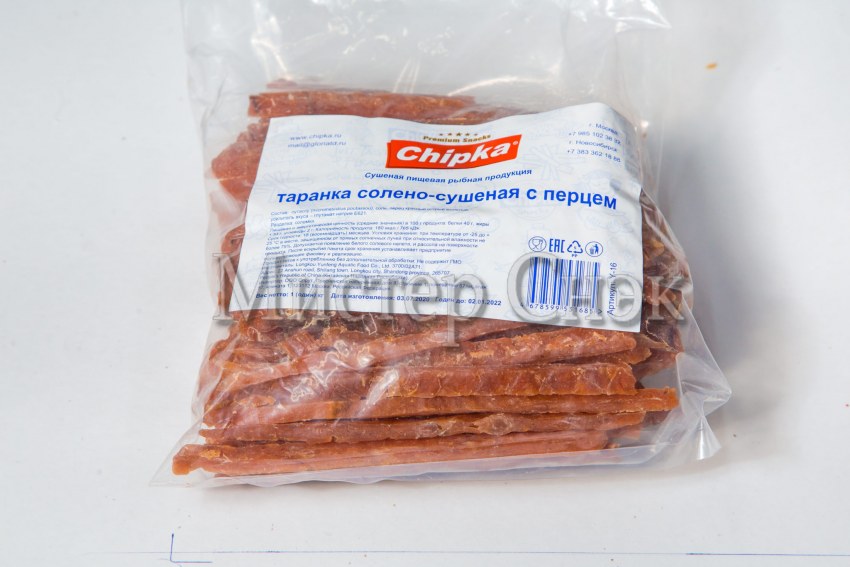 Кальмар сушеный с перцем