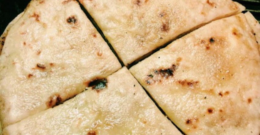 Хычины с сыром и картофелем из лаваша
