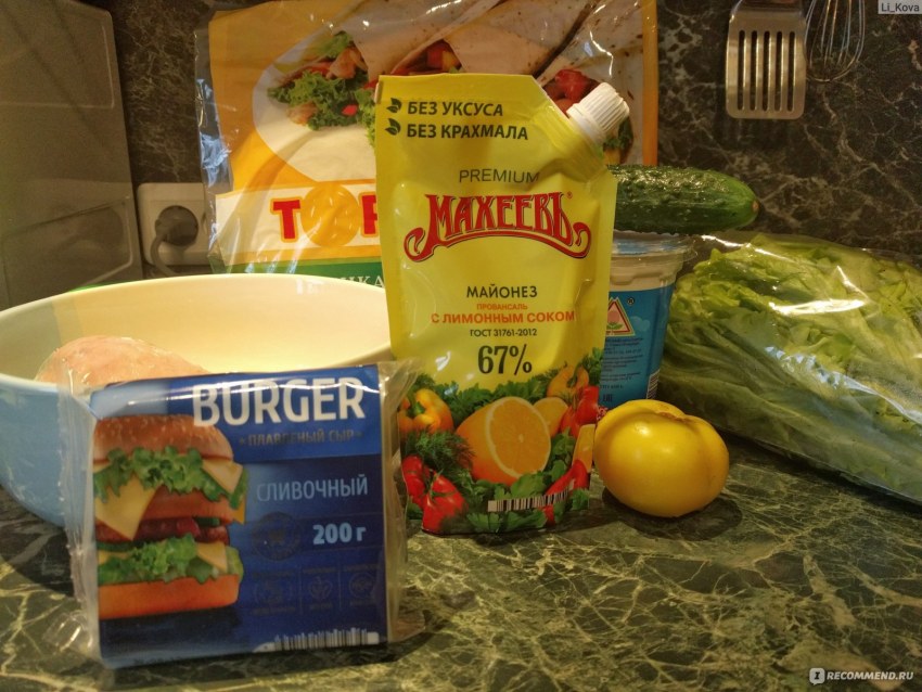 Приготовление майонеза