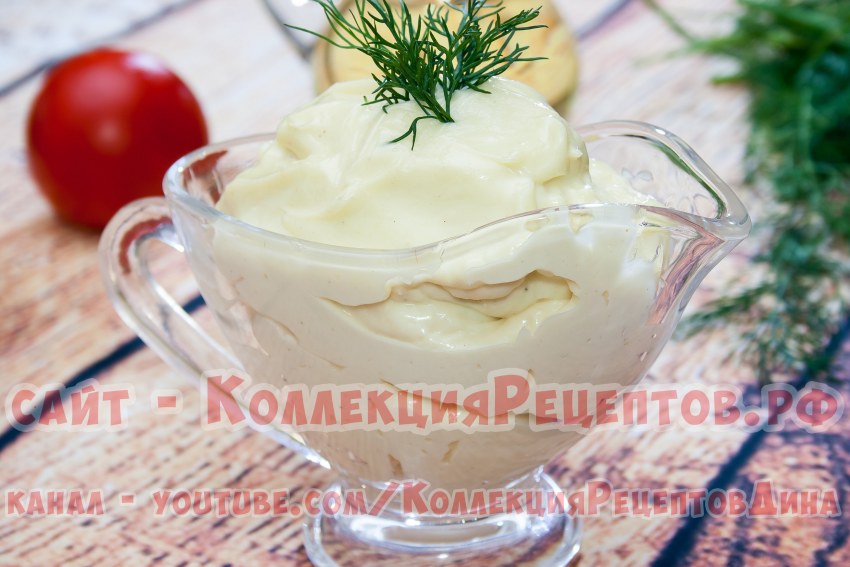 Приготовление домашнего майонеза