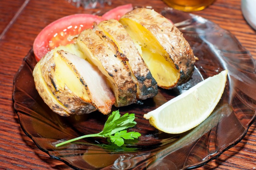 Пеленгас фаршированный овощами