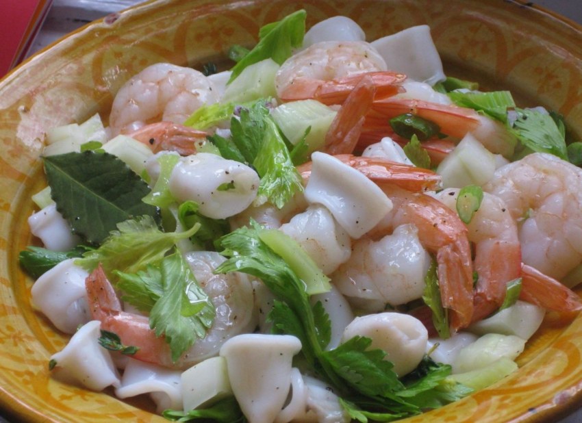 Салат морской царь