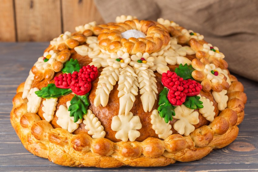 Праздничный каравай