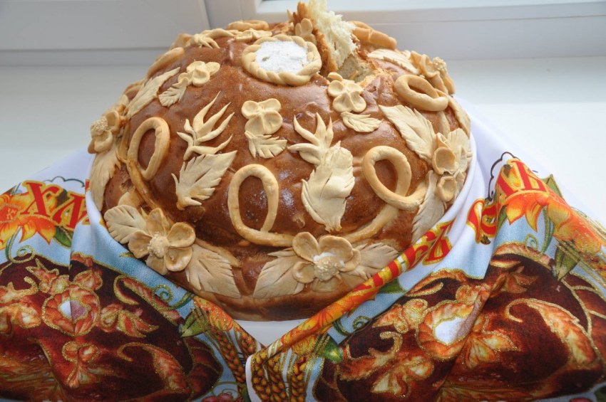 Хлеб традиционный каравай