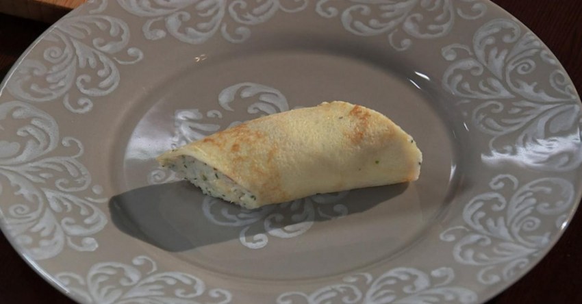 Праздничный рулет из лосося