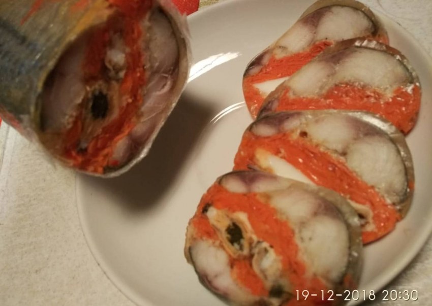 Рулет куриный в оболочке