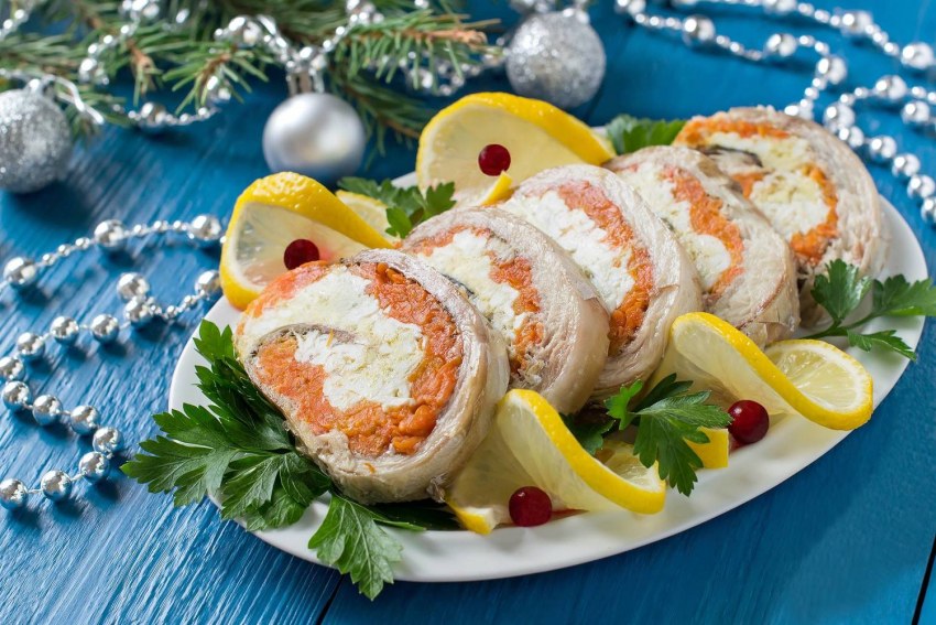 Мясной рулет поркетта