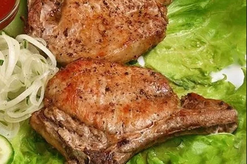 Шашлык из свиной корейки