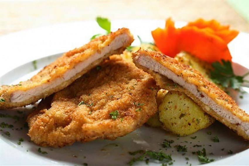 Шницель куриный по министерски