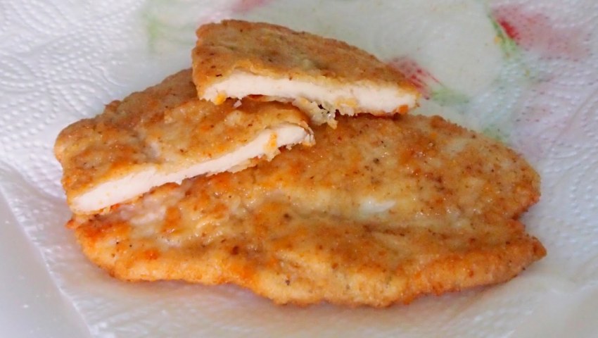 Куриный шницель Венский