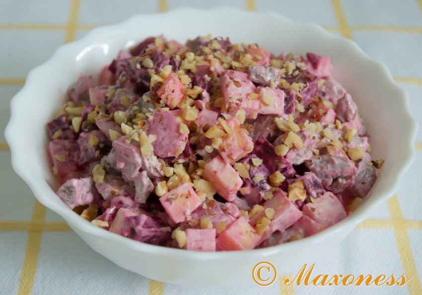 Салат с говядиной и болгарским перцем