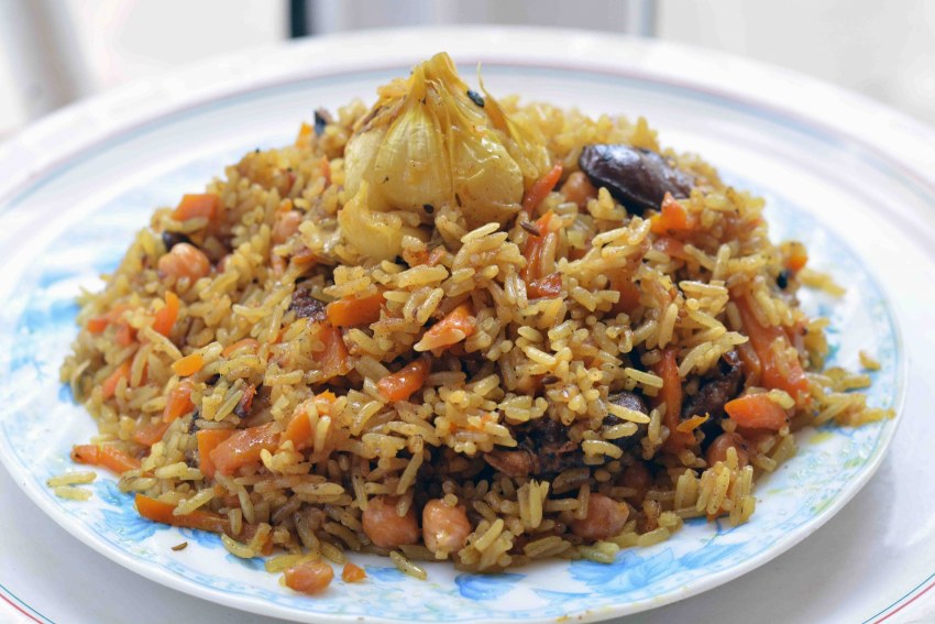 Плов с карри