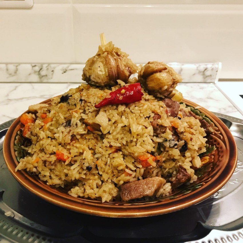 Плов с говядиной на праздничный стол