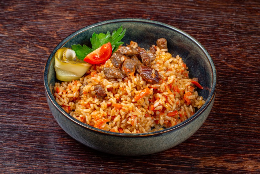 Плов Узгенский рис