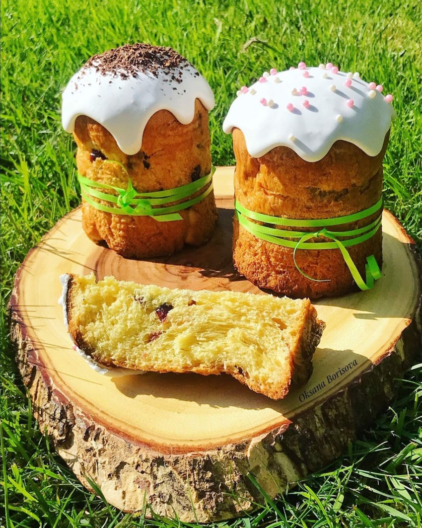 Пасхальный кулич домашний Бабушкин