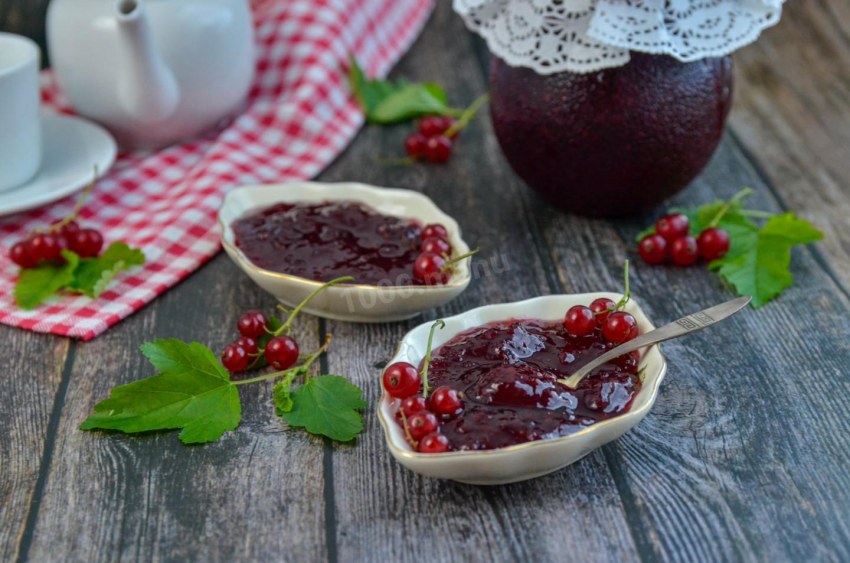 Джем из красной смородины