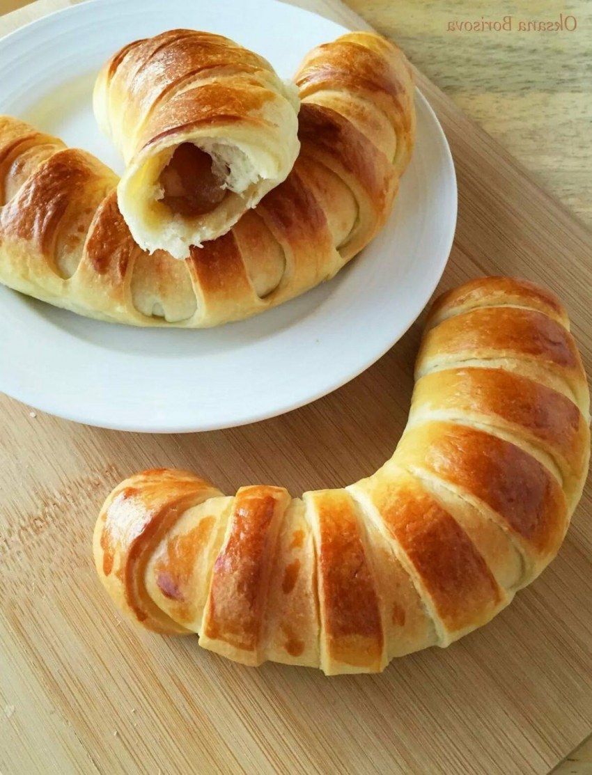 Рогалики с повидлом