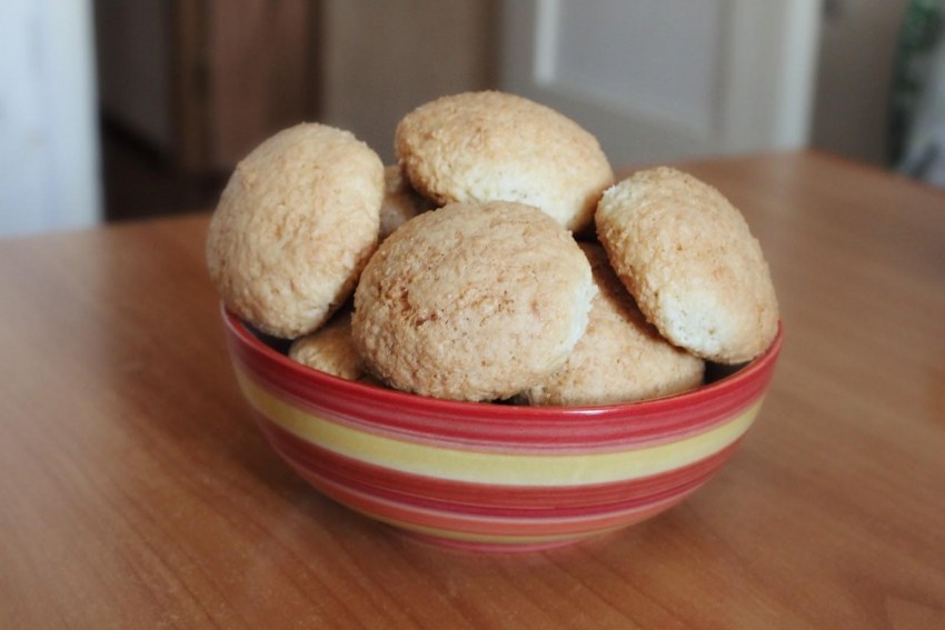 Печенье с кокосовой стружкой