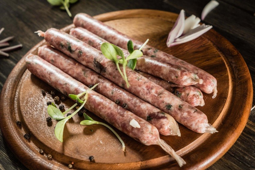 Куриные колбаски для гриля