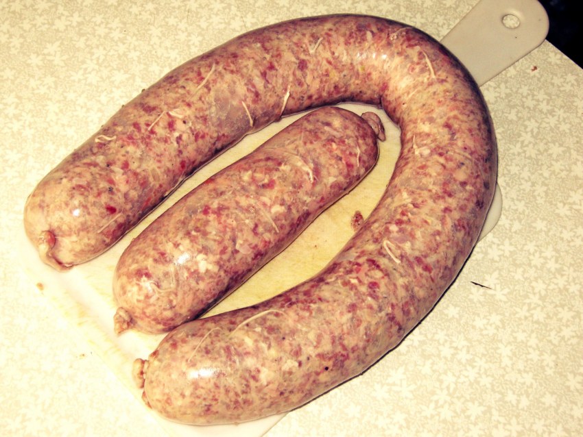 Колбаса для жарки