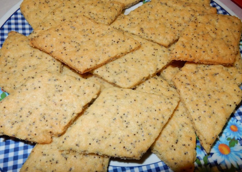 Сметаново печенье с маком