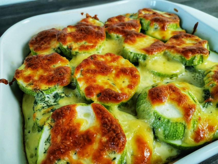 Запеченные кабачки