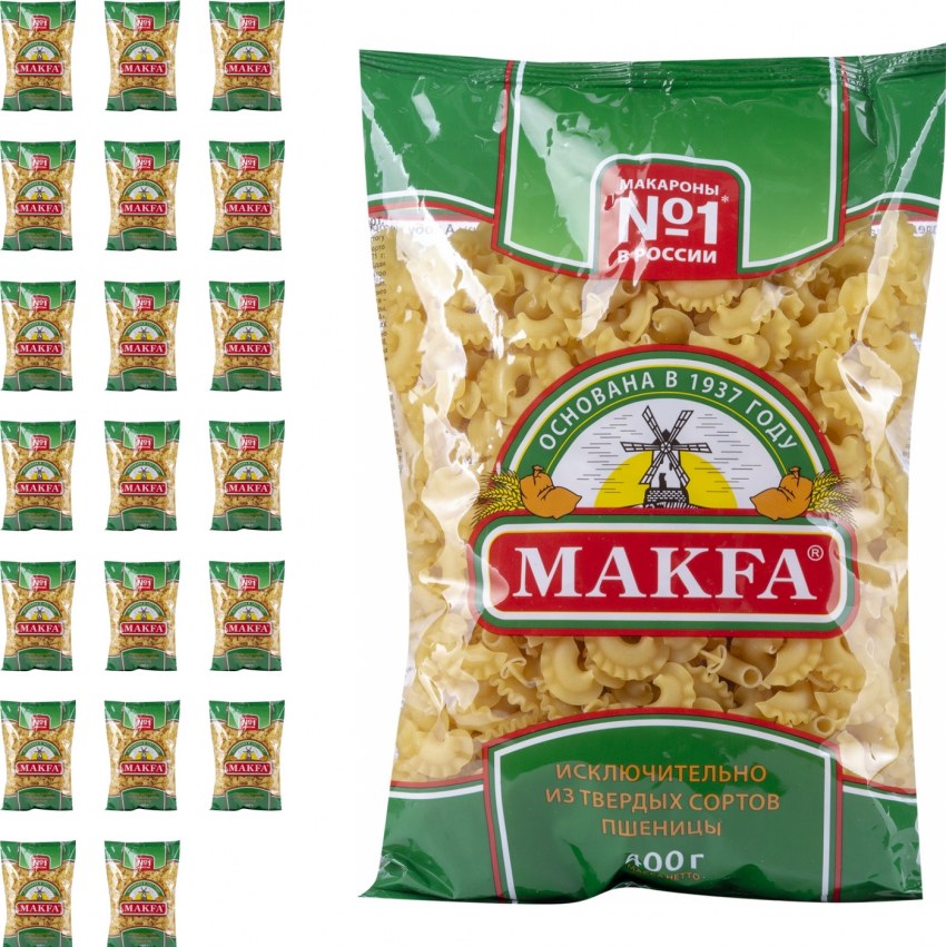 Макароны Макфа гребешки 400г