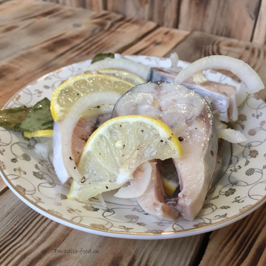 Скумбрия в рассоле кусочками